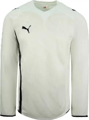 Puma King Paok FC Dritter Langhülle weiße schwarze Herren Fußballtop 737223 01