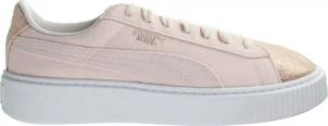 Puma -Korb -Plattform Pink Womens Trainer