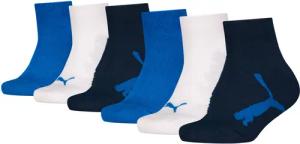 PUMA Kurzsocken PUMA KIDS BWT QUARTER 6P ECOM (6 Paar) mit lebhaftem Farbdesign