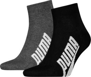 PUMA Kurzsocken PUMA UNISEX BWT LIFESTYLE QUARTER (2 Paar) mit großem Logoschriftzug