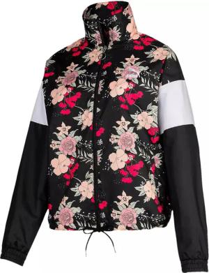 Puma Langarm Zip -up -Frauen überall über Druckjacke 596735 51