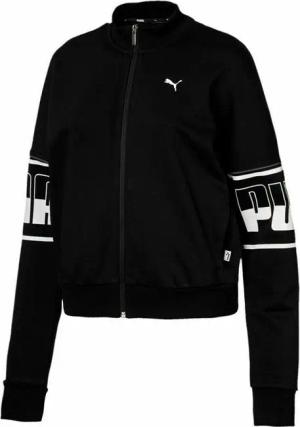 Puma Langarm Zip up up schwarze Damen Rebell Track Jacke 855418 01
