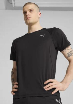PUMA Laufshirt M RUN VELOCITY TEE (POLY) ergonomische Schnittführung, Kurzarm, für sportliche Aktivitäten