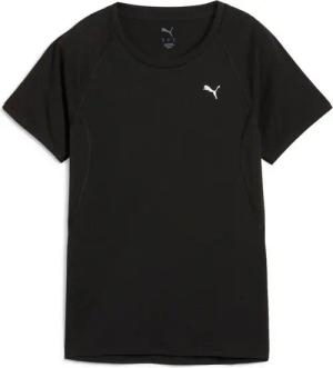 PUMA Laufshirt W RUN VELOCITY TEE (TRI-BLEND) ergonomische Schnittführung, reguläre Passform, mit Flatlock-Nähten