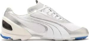 Puma Low-Top Sneaker - Puma V-S1 Metallic Pack Silver White - Gr. 39 (EU) - in Weiß - für Damen
