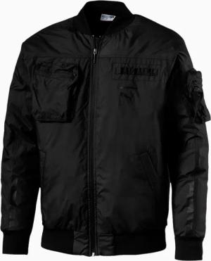 Puma Pace Lab Down Bomber Black Reißverschluss UP Mens Jacke 576808 01