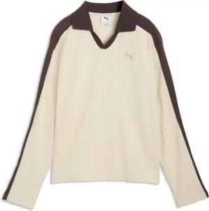 PUMA Poloshirt "T7 Relaxed Langarm-Polo Damen"