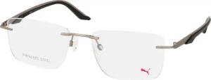 Puma PU 0455O 002, inkl. Gläser, Quadratische Brille, Herren
