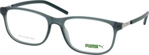 Puma PU 0489O 009, inkl. Gläser, Quadratische Brille, Herren