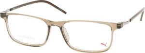 Puma PU 0513O 004, inkl. Gläser, Rechteckige Brille, Herren