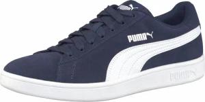 PUMA Puma Smash v2 Sneaker aus Leder und Synthetik, atmungsaktiv, mit Schnürung