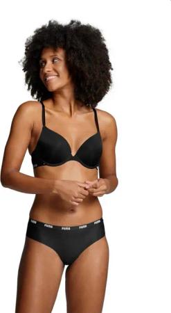 PUMA Push-up-BH PUMA WOMEN PUSHUP BRA 1P HANG mit gepolsterten Cups, mit Bügel