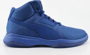 Puma Rebound Street Evo Blau Textil Unisex Lace Up Trainer 361171 06