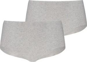 PUMA Retro Pants PUMA WOMEN INVISIBLE COTTON MINI SHORTS (2er Pack) nahtlose Ränder für eine unsichtbare Passform