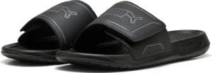 PUMA ROYALCAT COMFORT 2 Badesandale verstellbare Slides, SOFTRIDE-Technologie, leicht profilierte Sohle