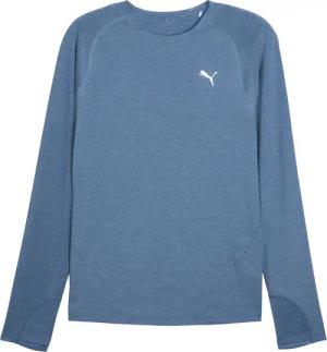 Puma - Run Cloudspun Longsleeve Herren dark indigo heather