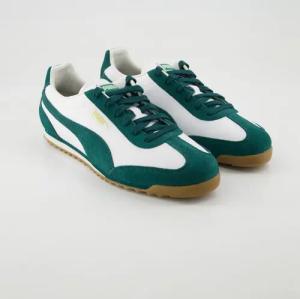 Puma Schuhe - Arizona Retro Leder und Veloursleder (Grün, Gr. 46)
