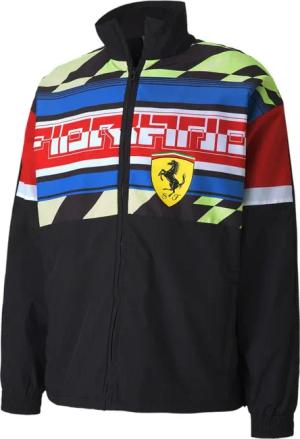Puma Scuderia Ferrari gewebte Herren Motorsport Jacke Top 596137 02