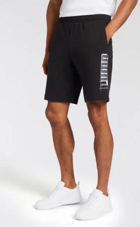 PUMA Shorts ESS+ LOGO LAB SHORTS 10'' TR mit Eingrifftaschen, aus Baumwollmischung, Regular Fit