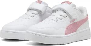 PUMA Sneaker "COURT LALLY AC+ PS" mit Klettverschluss und elastischen Schnürsenkeln