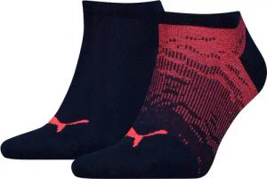 Puma Sneaker Socken Schwarz/Rot 43-46 - Atmungsaktiv und Bequem