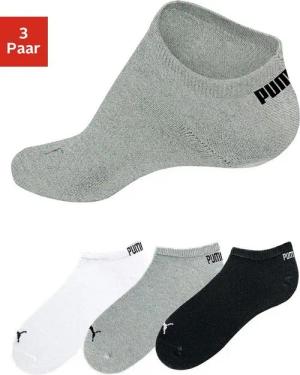 PUMA Sneakersocken (3-Paar) mit eingestricktem Markenlogo