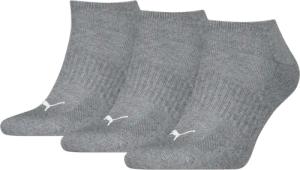 PUMA Sneakersocken "PUMA UNISEX CUSHIONED SNEAKER 3P" 3 Paar, 3 Paar tlg. mit Frottee