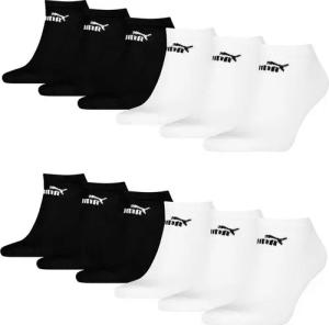PUMA Sneakersocken PUMA Unisex Sneaker Socken knöchelhoch Damen Herren 12er Pack (12-Paar) Logoschriftzug