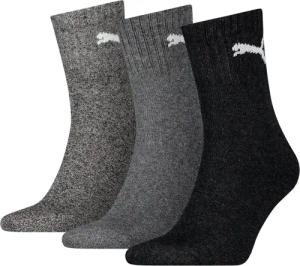 PUMA Socken PUMA UNISEX SHORT CREW (3-Paar) gepolsterte Sohle für Stoßdämpfung und zusätzlichen Komfort