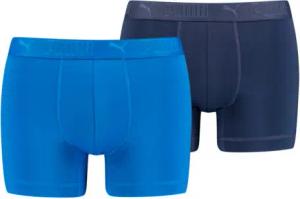 PUMA Sport Mikrofaser-Herren-Boxershorts 2er-Pack Blau