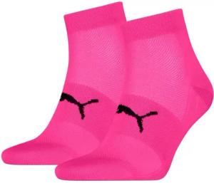 Puma Sport-Quartersocken Light 2er-Pack Rosa