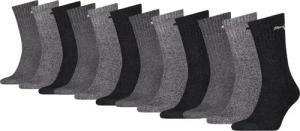 Puma Sportsocken - 12 Paar - Anthrazit / Grau