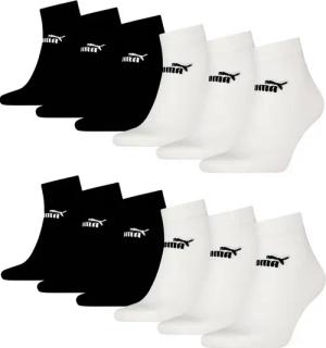 PUMA Sportsocken PUMA Quarter Socken Sneaker knöchelhoch für Damen Herren 12er Pack (12er Pack) Logoschriftzug
