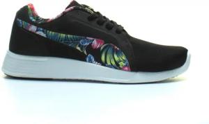 Puma St. Trainer Evo Grafic Black Blumen Schnüre -up -Lauftrainer 362212 01