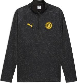 PUMA T-Shirt "Borussia Dortmund Aufwärmoberteil mit viertellangem"