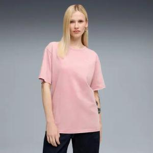 PUMA T-Shirt ESS ELEVATED RELAXED WASH TEE lockere Passform, Kurzarm, für Alltag, Rundhalsausschnitt