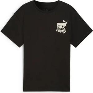 PUMA T-Shirt ESS+ MID 90S GRAPHIC TEE B für Jugendliche, Relaxed Fit, Kurzarmdesign, Rundhalsausschnitt