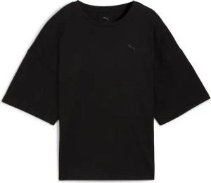 PUMA T-Shirt HER OVERSIZED TEE Kurzarm, für Sport und Freizeit, mit Rundhalsausschnitt