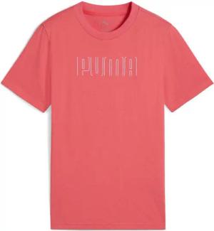 PUMA T-Shirt SPORT GRAPHIC TEE G für Jugendliche, Gummiprint-Applikation, Kurzarmdesign