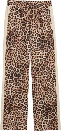 Puma T7 Leo Luxe Aop Straight Op Hose Damen Weiß F87