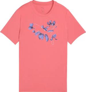 Puma - TAD ESS Logo Graphic T-Shirt Mädchen wild pink
