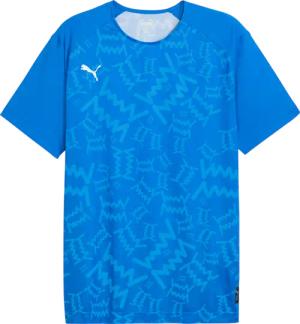 Puma Teamjaws Graphic Ss Shooting Shirt Blau F07