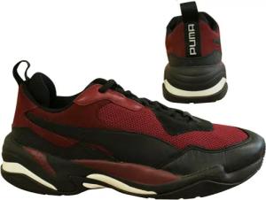 Puma Thunder Spectra Chunky Burgundy Schnüren -up -Gelegenheits -Herren -Trainer 367516 03 B89C