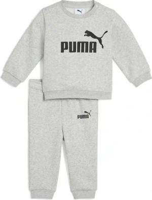 PUMA Trainingsanzug "MINICATS ESS CREW SET FL INF" 2 Stk. zweiteiliges Set, aus kuscheligem Fleecestoff
