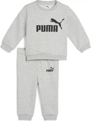 PUMA Trainingsanzug MINICATS ESS CREW SET FL INF (2-tlg), mit Kapuze, aus kuscheligem Fleecestoff, mit gerippten Bündchen