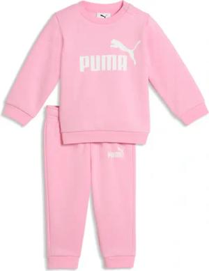 PUMA Trainingsanzug "MINICATS ESS CREW SET FL INF" 2 tlg. zweiteiliges Set, aus kuscheligem Fleecestoff