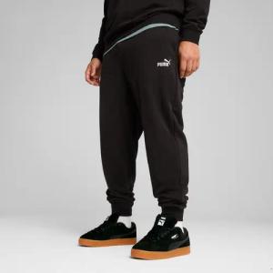 PUMA Trainingshose "ESS NO. 1 LOGO SWEATPANTS TR CL" mit Eingrifftaschen, elastischer Bund mit Kordelzug