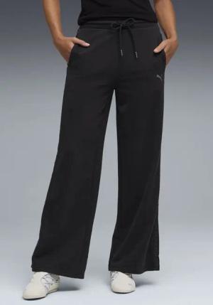 PUMA Trainingshose HER COMFORT HIGH-WAIST WIDE LEG PANTS TR hoher Bund, weites Bein, mit Eingrifftaschen, sportlicher Stil