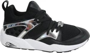 Puma -trinomische Flamme von Glory Metallic Herren Black Trainern