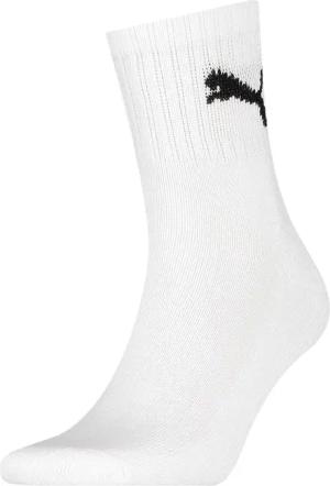 Puma Unisex Socken, 3er-Pack (Weiß)